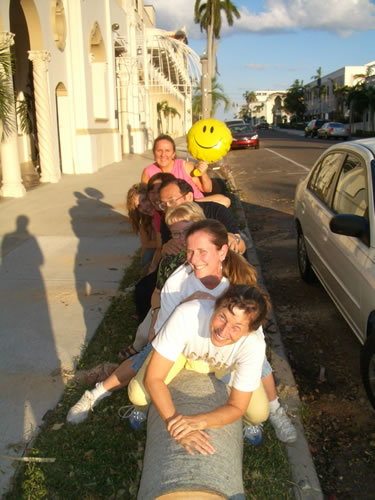 Hurricane Wilma Survivors During Jamie's Advanced Certification Workshop in Oct 2005